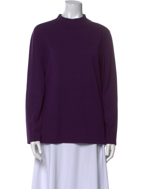 Pendleton Silk Mock Neck Sweater