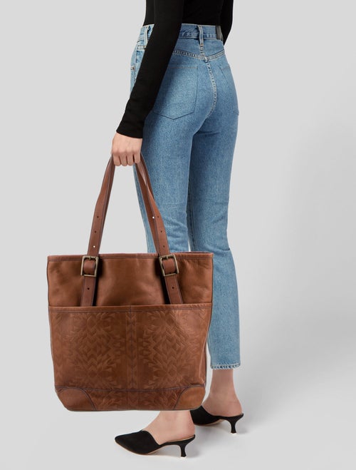 Pendleton Leather Tote