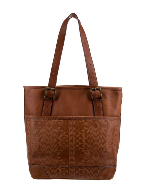 Pendleton Leather Tote