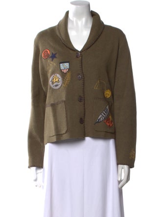 Pendleton Printed V-Neck Sweater