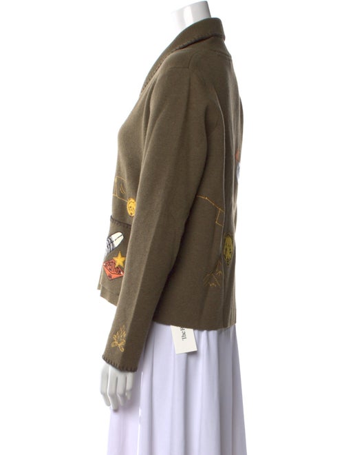 Pendleton Printed V-Neck Sweater