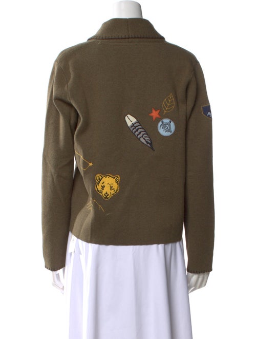 Pendleton Printed V-Neck Sweater