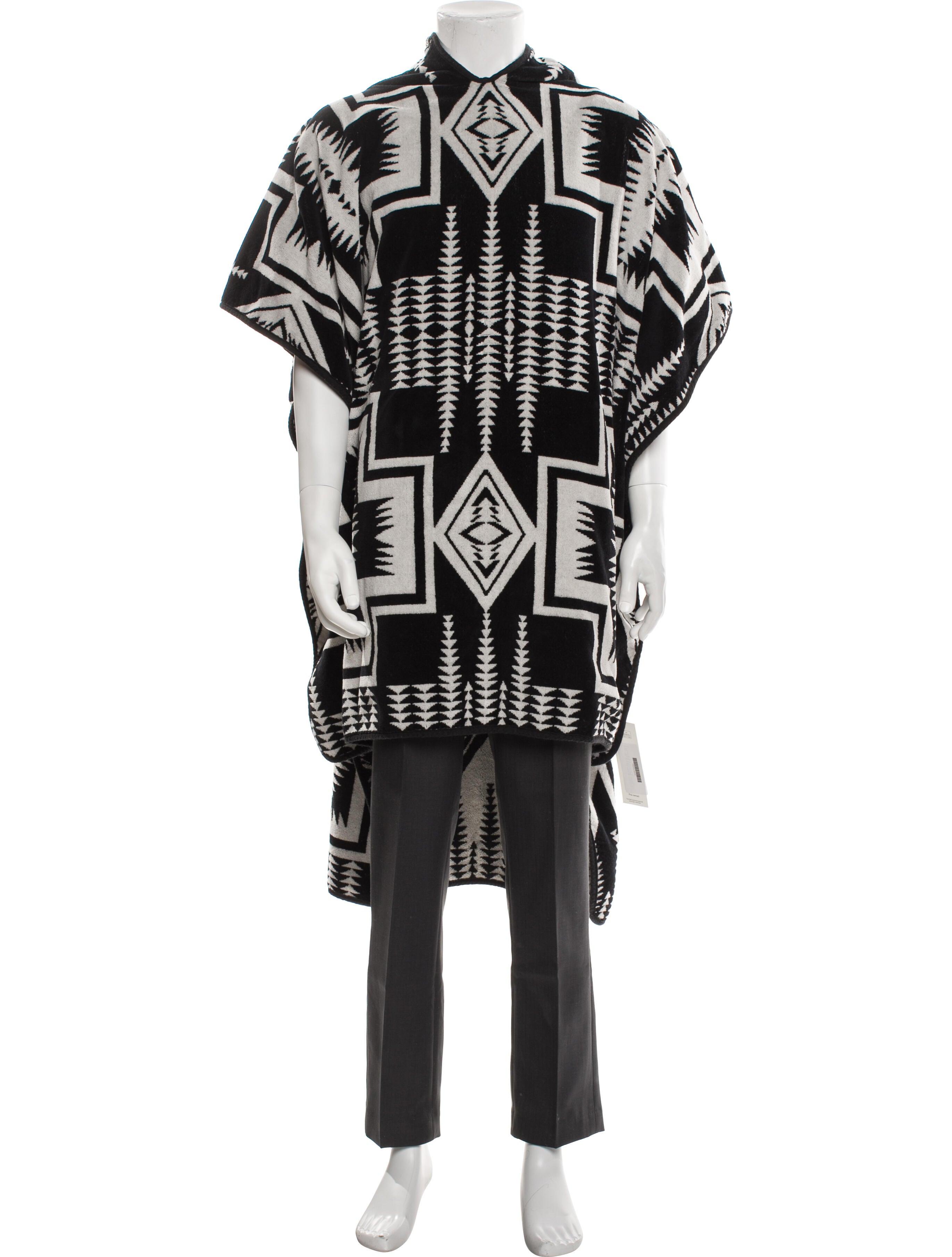 Pendleton Harding Terrycloth Printed Poncho