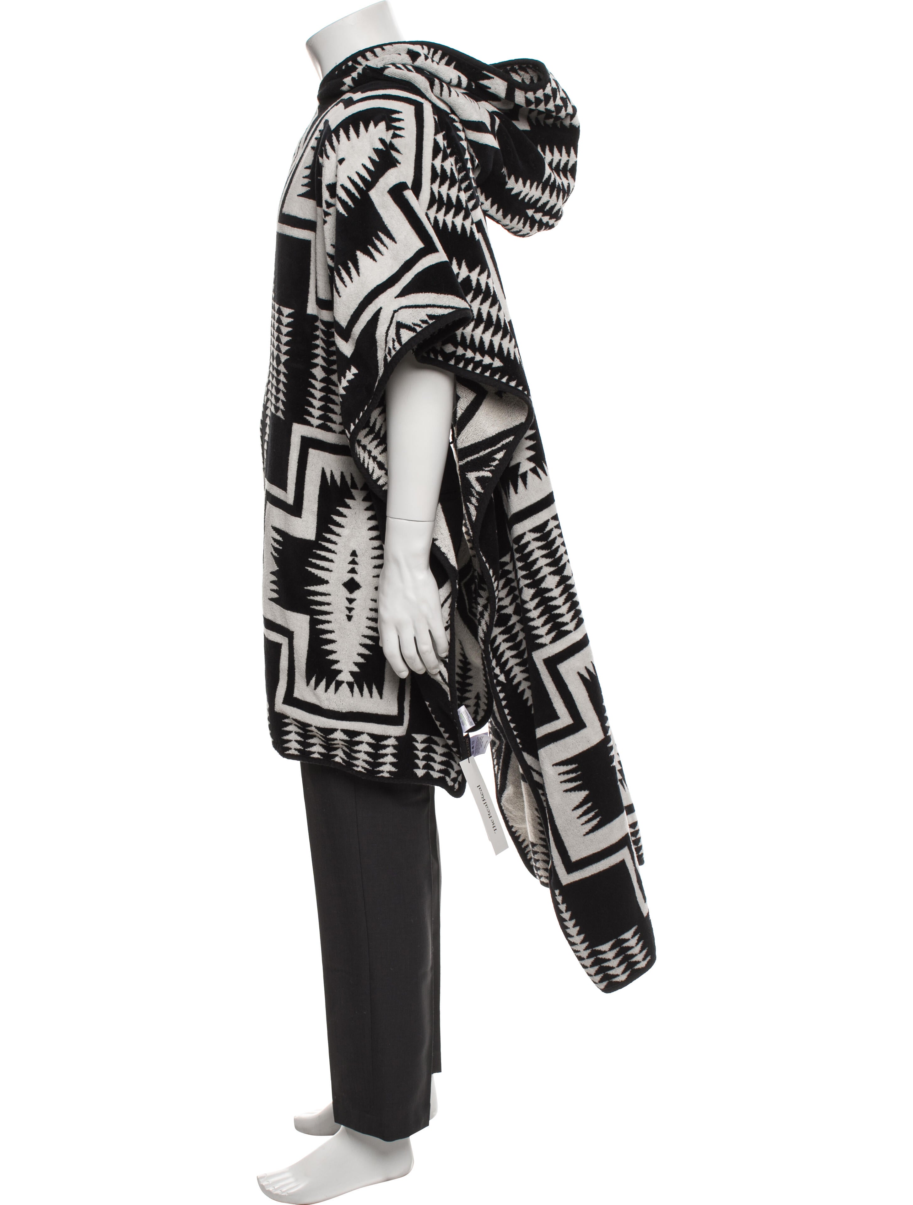 Pendleton Harding Terrycloth Printed Poncho