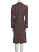 Pendleton Virgin Wool Plaid Print Skirt Suit
