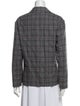 Pendleton Virgin Wool Plaid Print Blazer