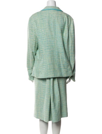 Pendleton Silk Skirt Suit