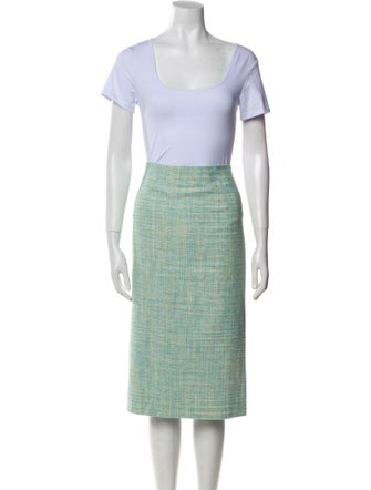 Pendleton Silk Skirt Suit