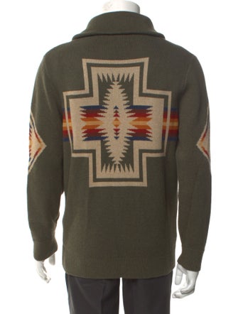 Pendleton V-Neck Long Sleeve Cardigan