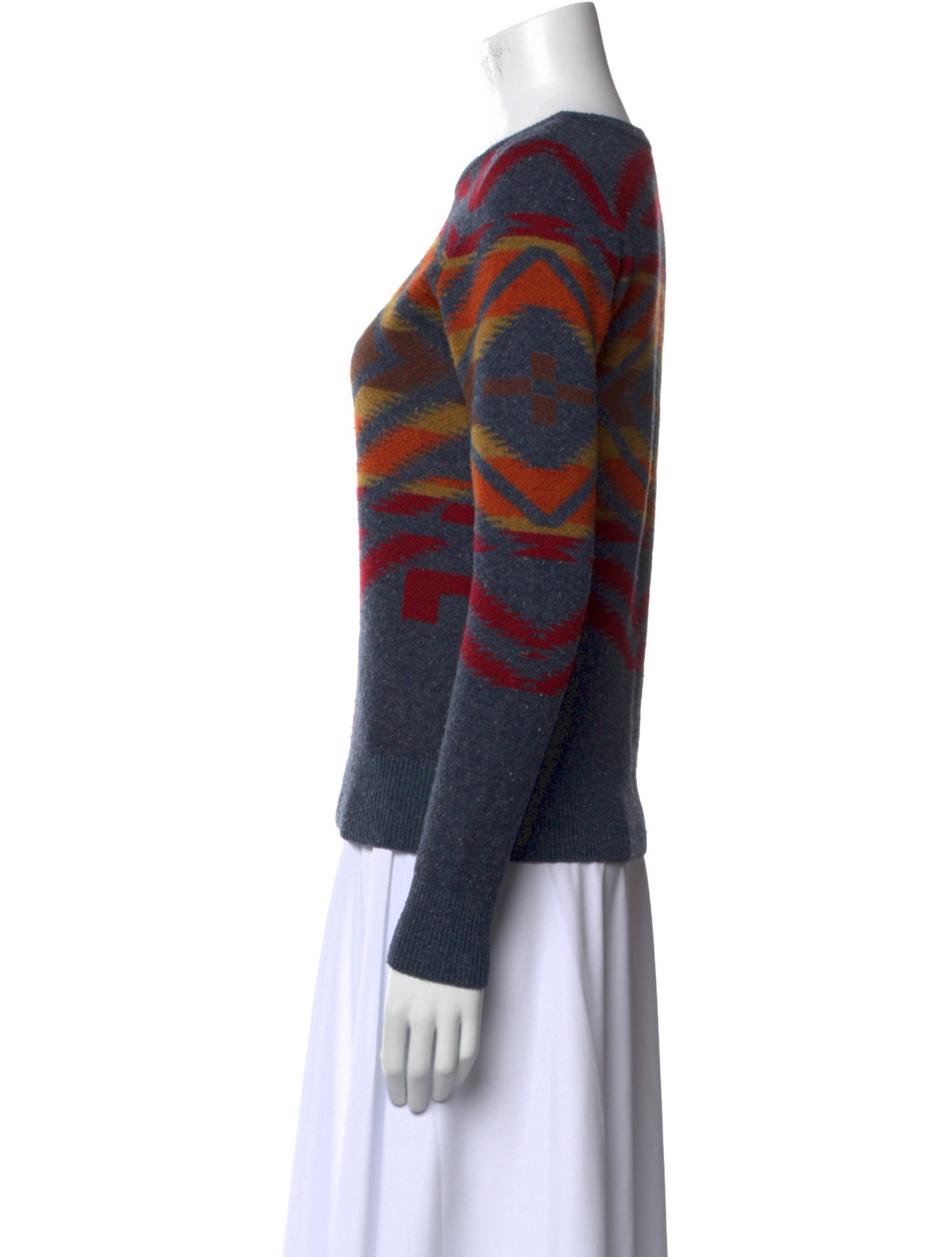 Pendleton Lambswool Printed Sweater