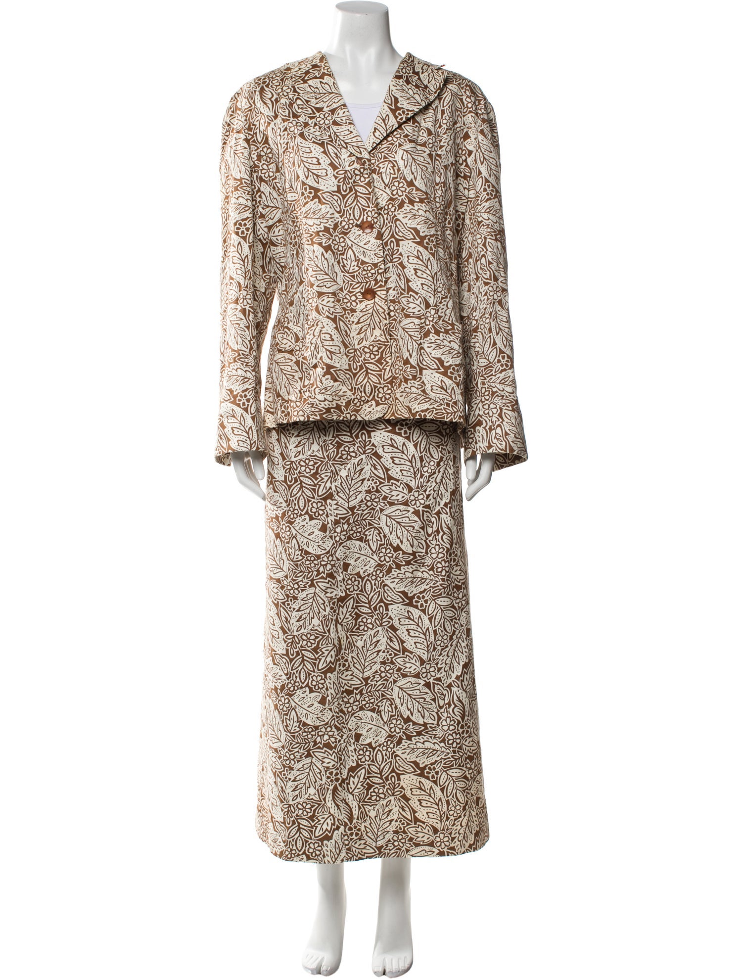 Pendleton Printed Skirt Set