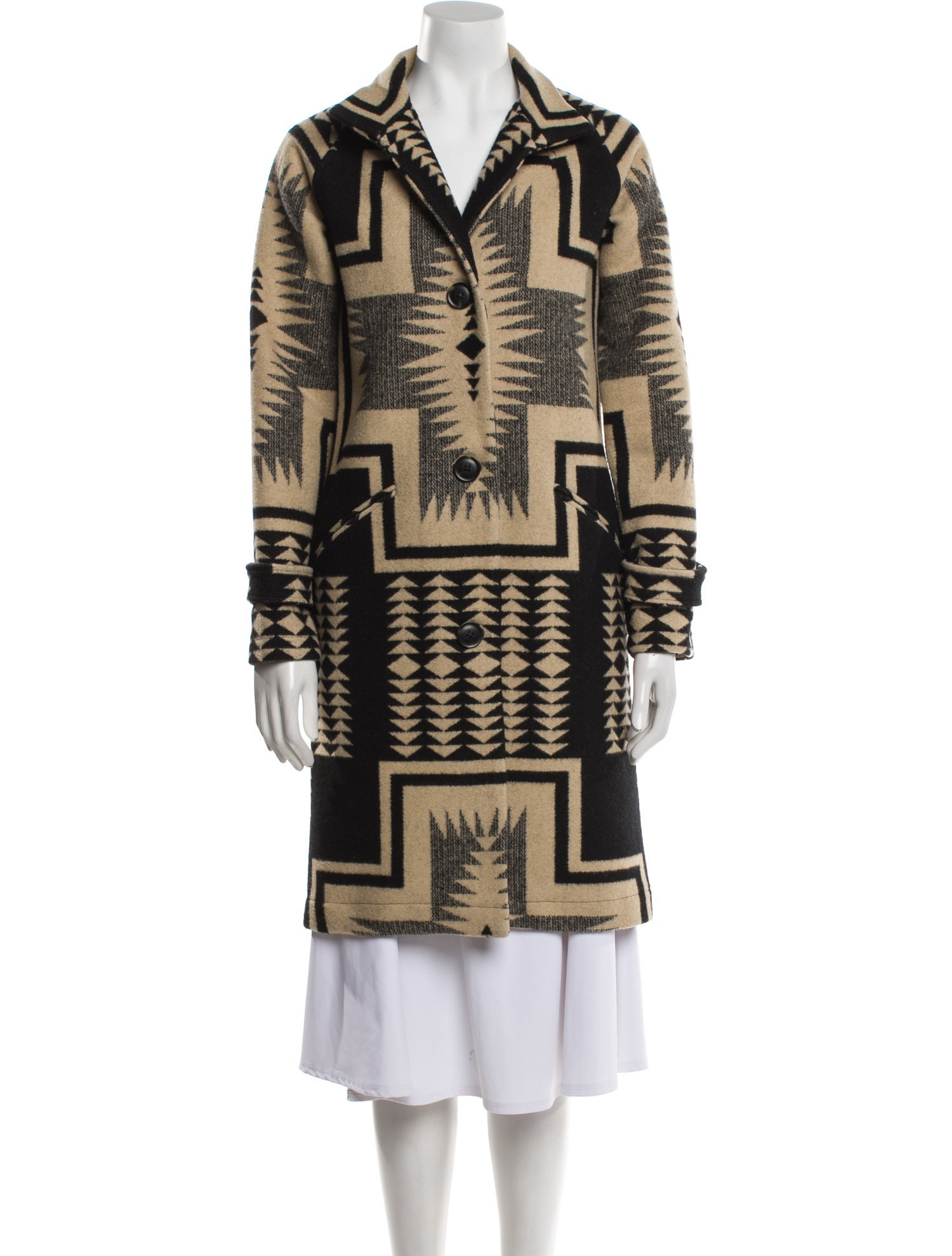 Pendleton Virgin Wool Printed Coat