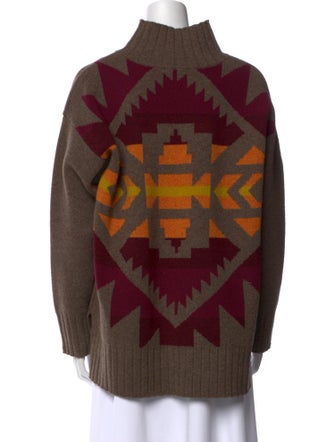 Pendleton Lambswool Printed Sweater