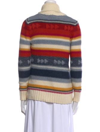 Pendleton Striped V-Neck Sweater