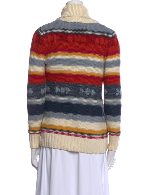 Pendleton Striped V-Neck Sweater