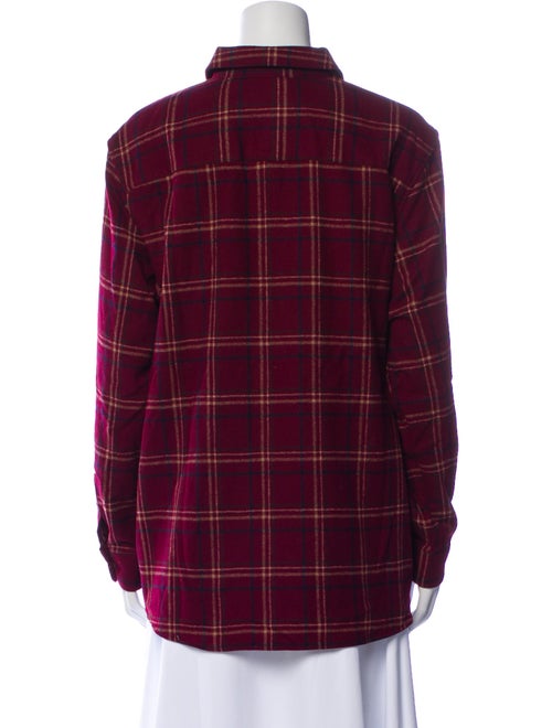 Pendleton Wool Plaid Print Jacket