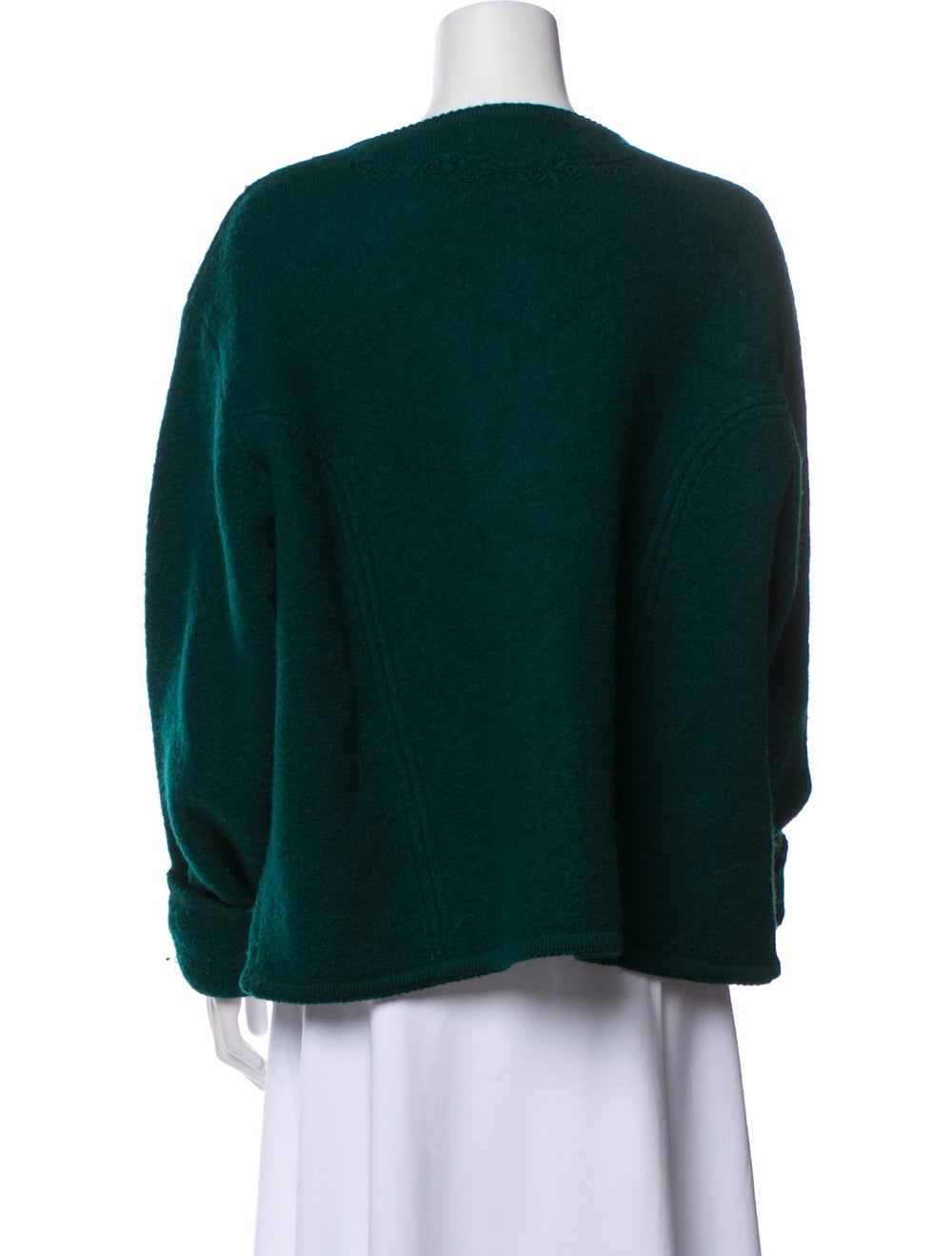 Pendleton Wool Jacket Green Embroidered Accent & … - image 3