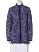 Pendleton Merino Wool Paisley Print Evening Jacket