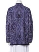 Pendleton Merino Wool Paisley Print Evening Jacket