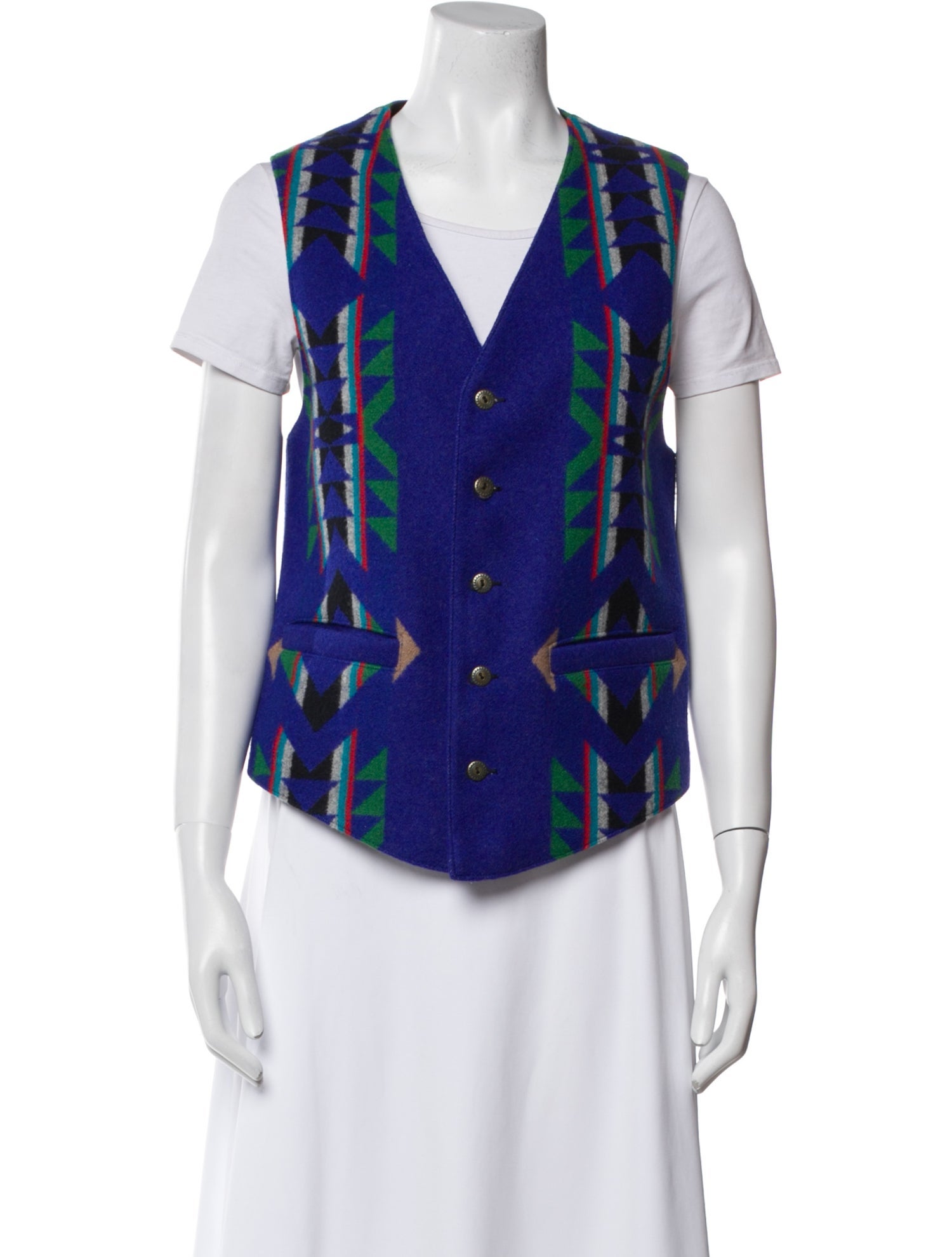 Pendleton Printed Vest