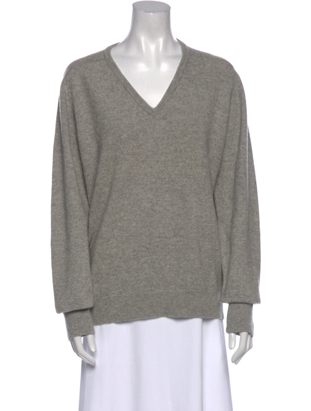 Pendleton Virgin Wool Pullover Grey Long Sleeve w… - image 1