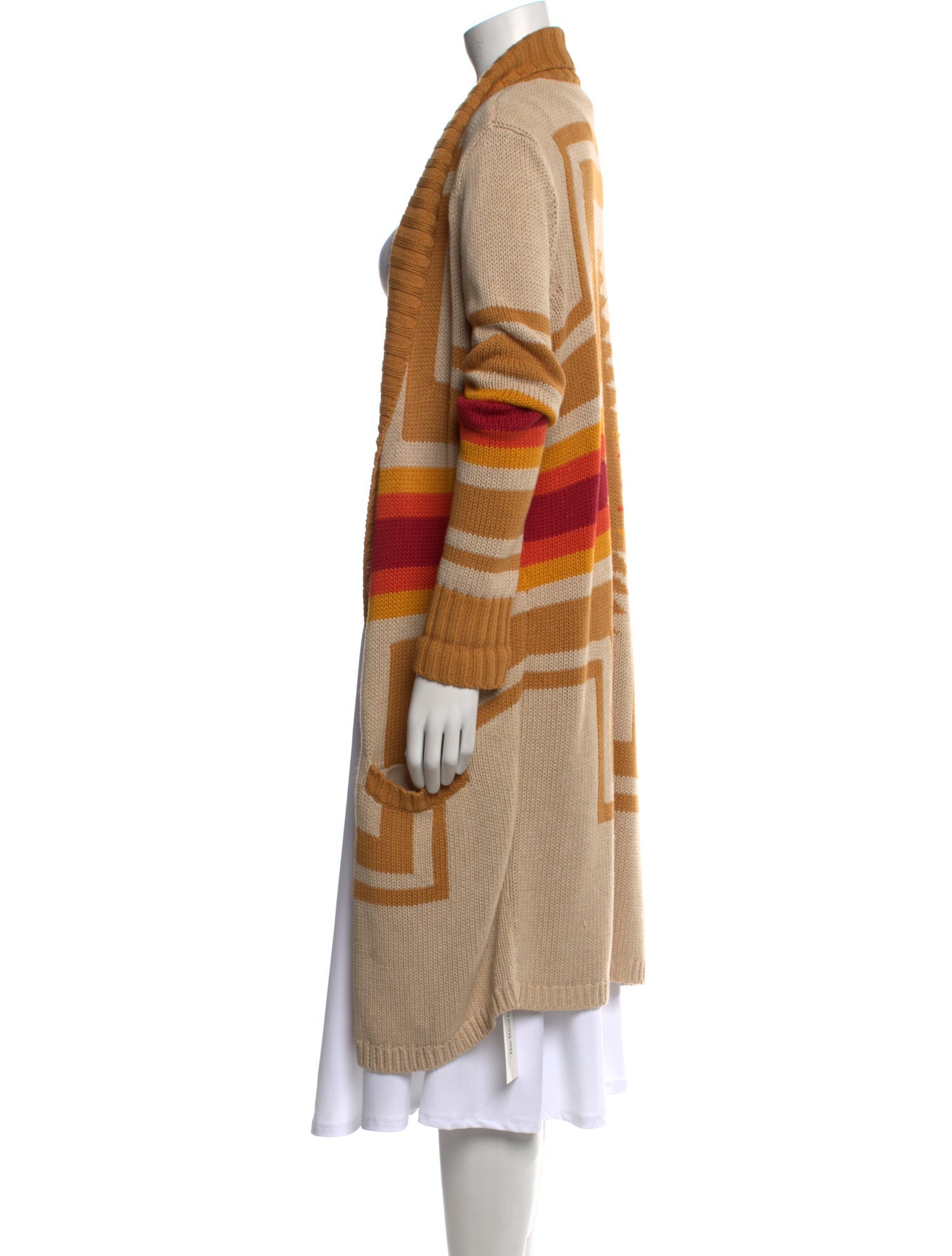 Pendleton Striped Cowl Neck Sweater