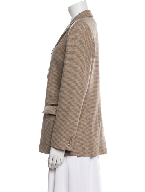 Pendleton Virgin Wool Houndstooth Print Blazer