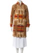 Pendleton Virgin Wool Printed Trench Coat