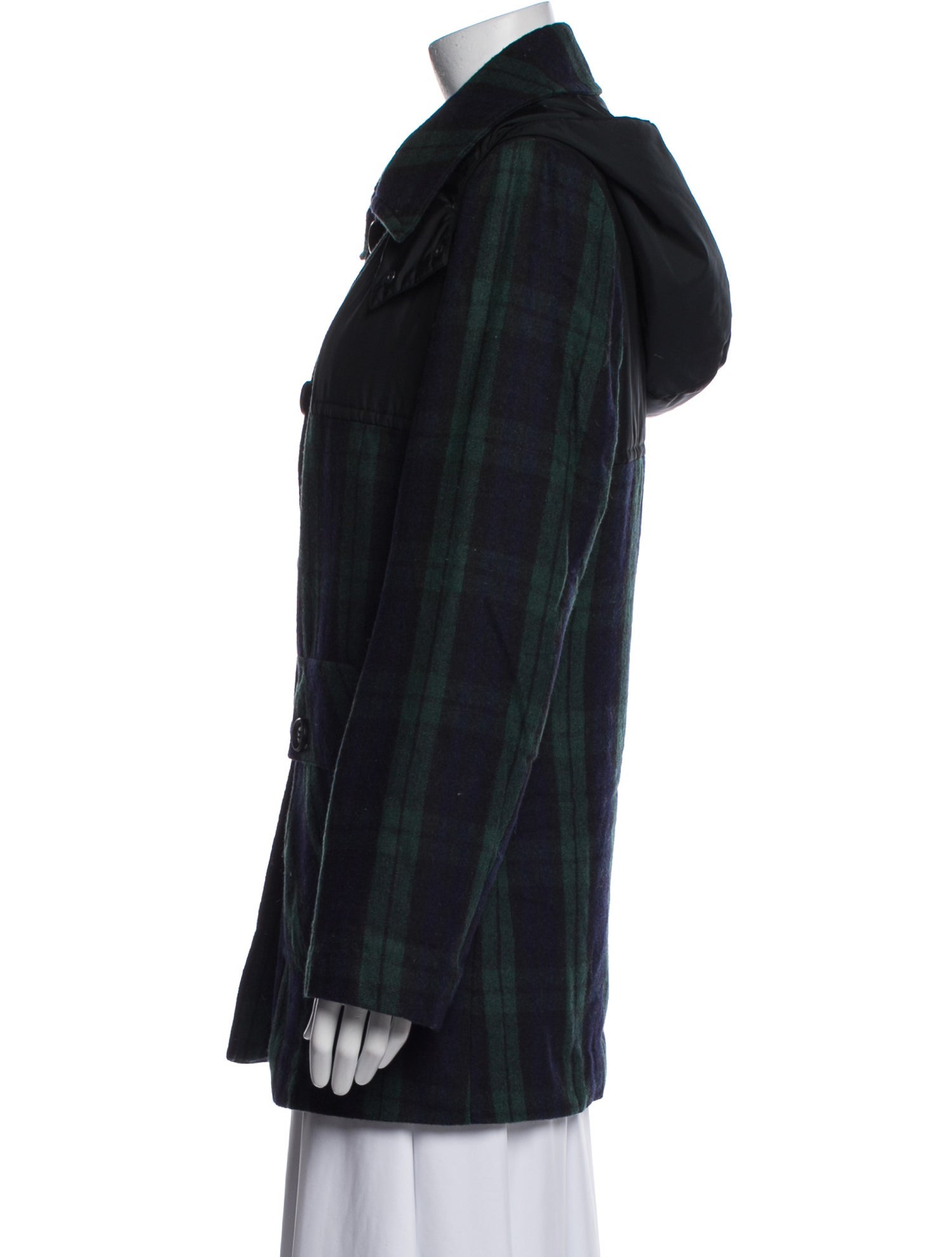 Pendleton Wool Plaid Print Coat