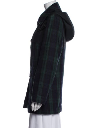 Pendleton Wool Plaid Print Coat