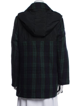 Pendleton Wool Plaid Print Coat