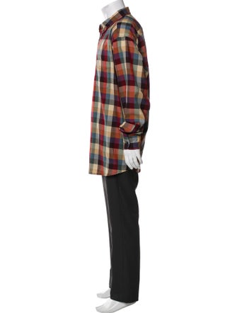 Pendleton Wool Plaid Print Pullover