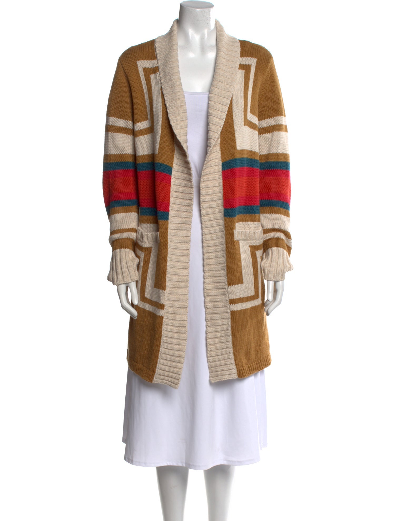 Pendleton Striped Cowl Neck Sweater