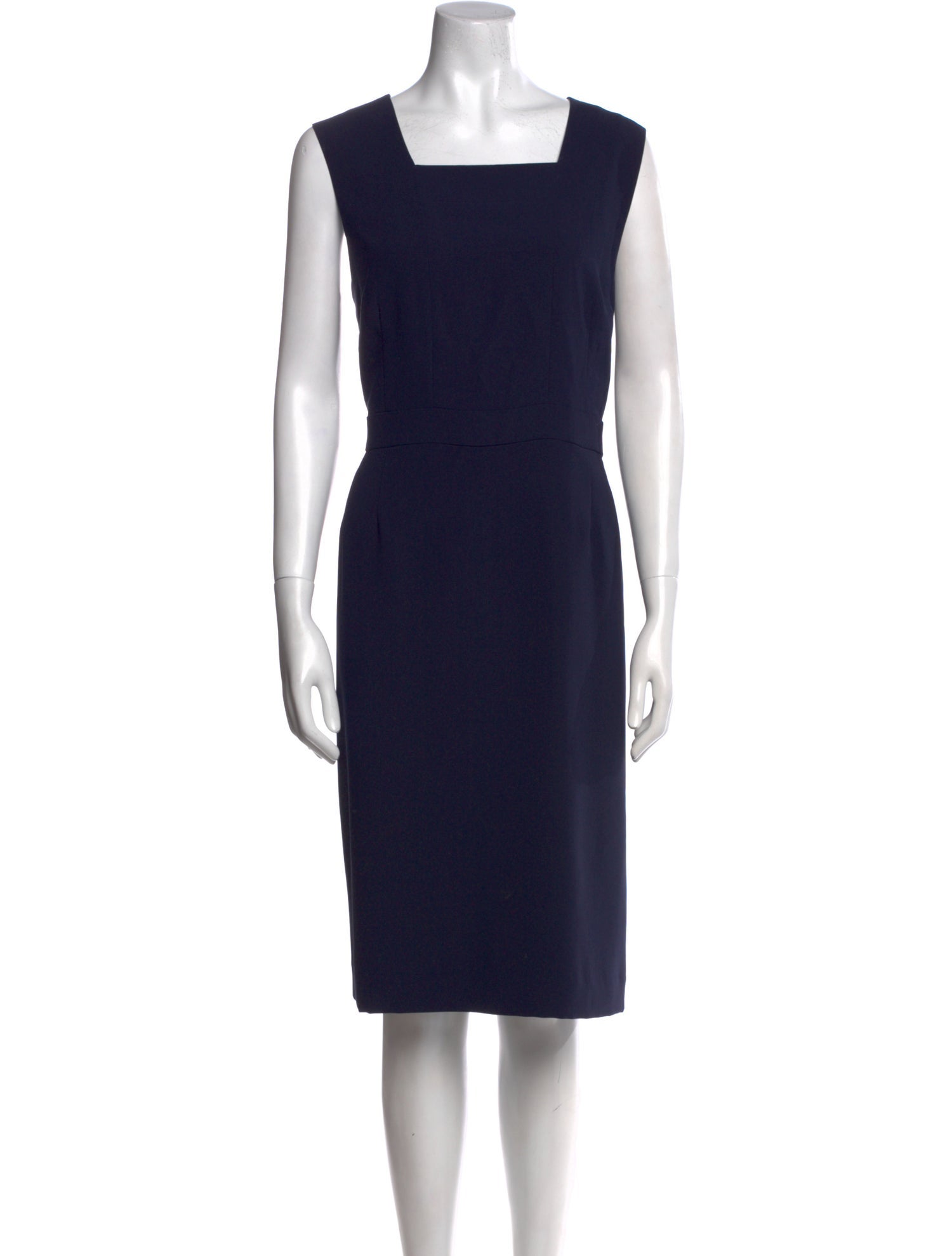 Pendleton Square Neckline Midi Length Dress