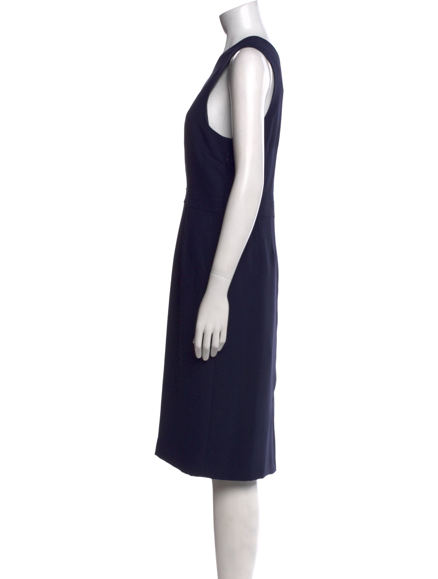 Pendleton Square Neckline Midi Length Dress