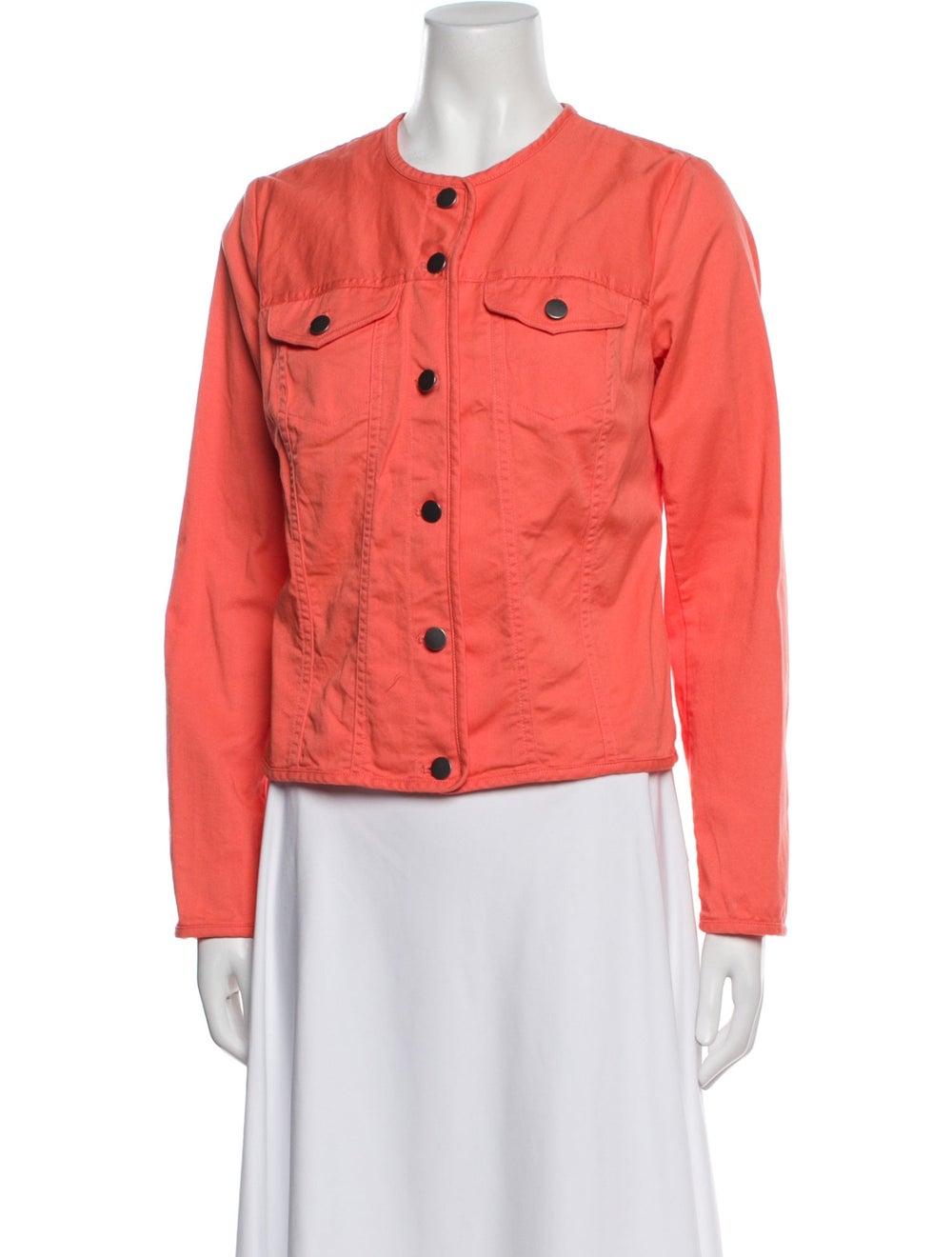 Pendleton Jacket Pink Collarless - image 1