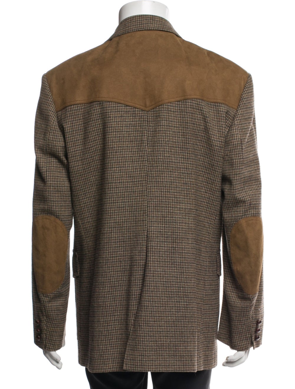 Pendleton Wool Blazer Neutrals Houndstooth Print … - image 3