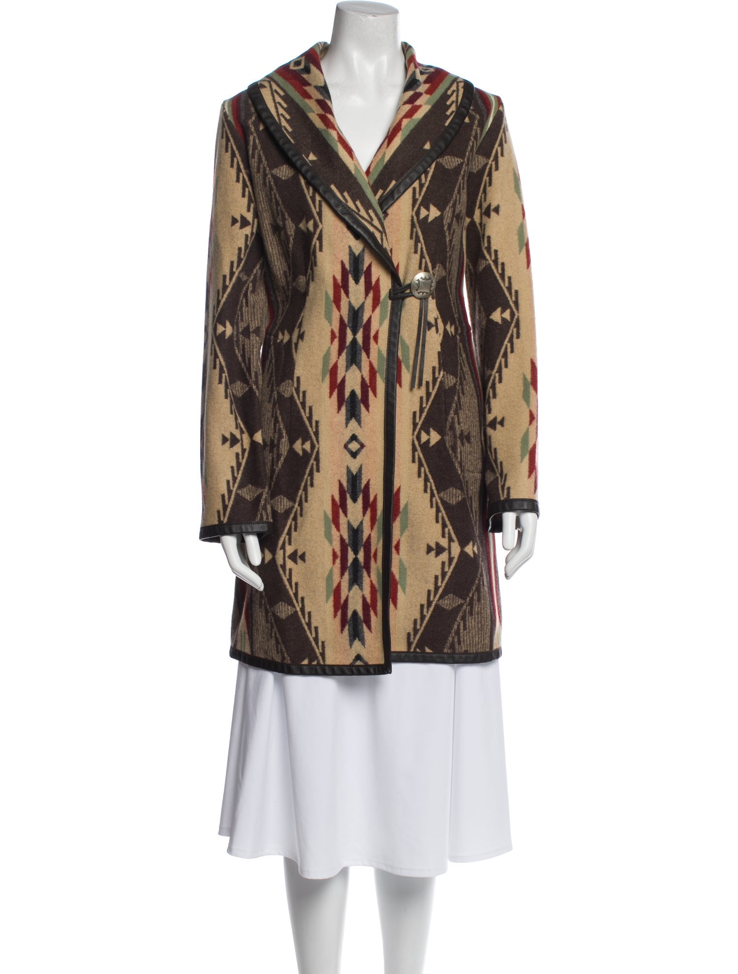 Pendleton Virgin Wool Printed Coat