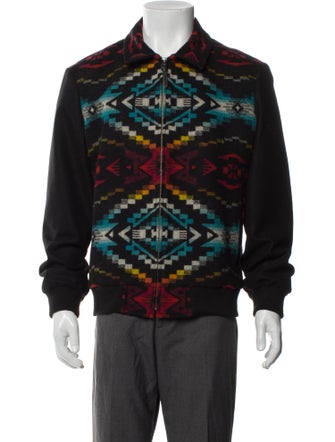 Pendleton Virgin Wool Graphic Print Jacket