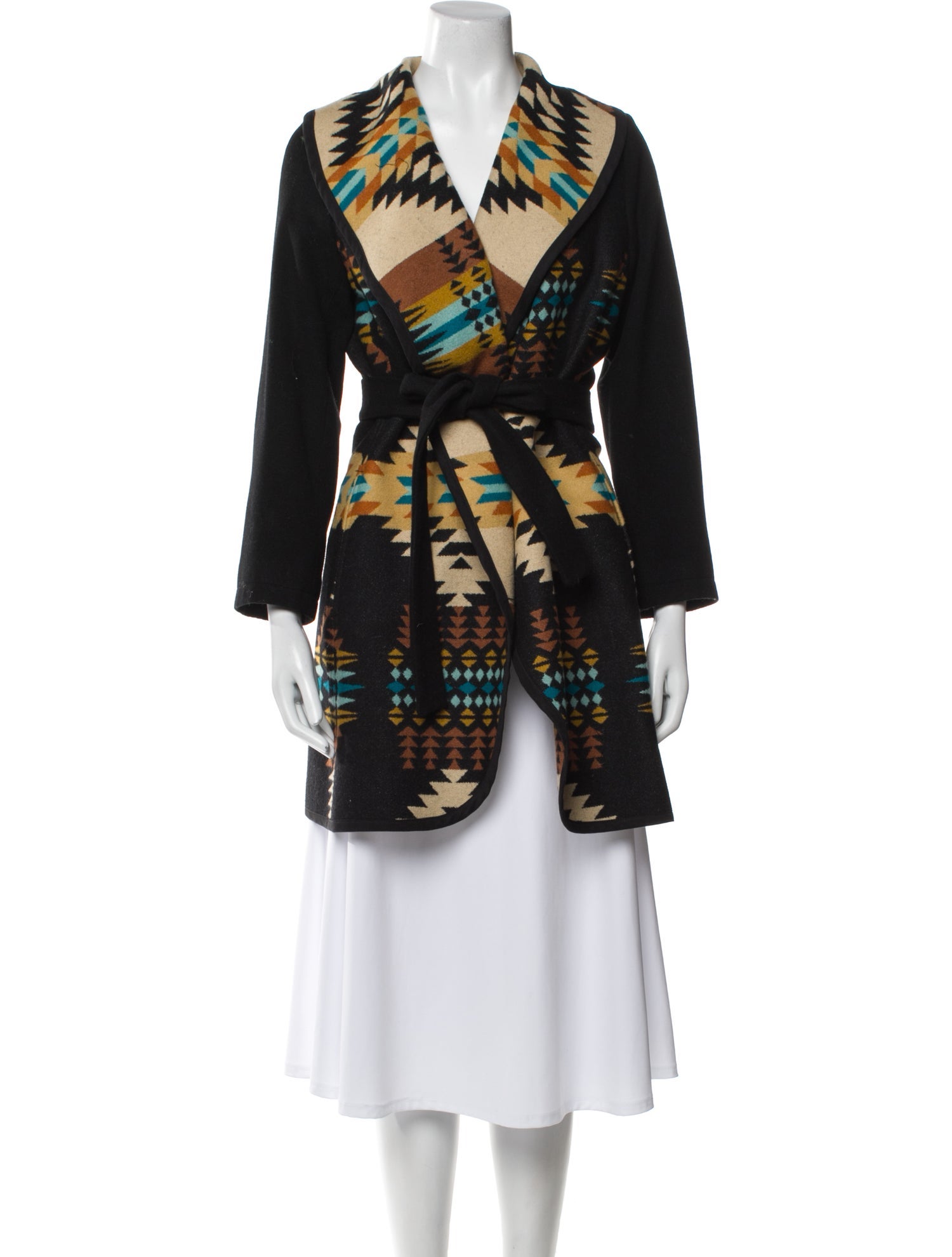 Pendleton Wool Printed Evening Jacket