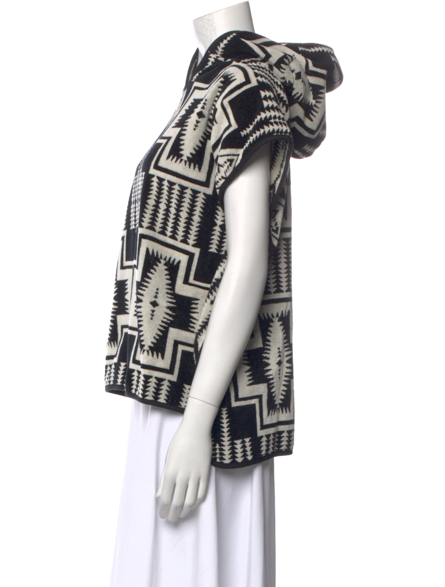 Pendleton Printed V-Neck Sweater