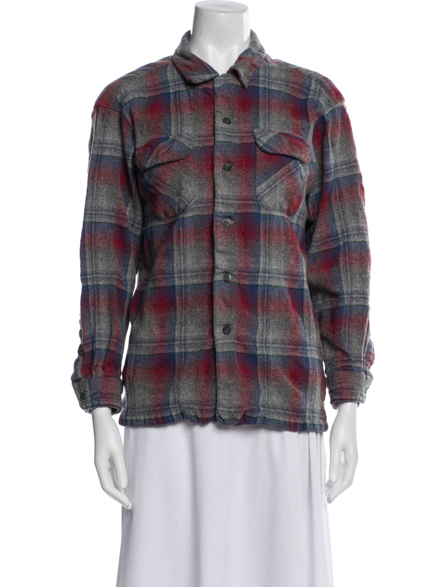 Pendleton Plaid Print Jacket