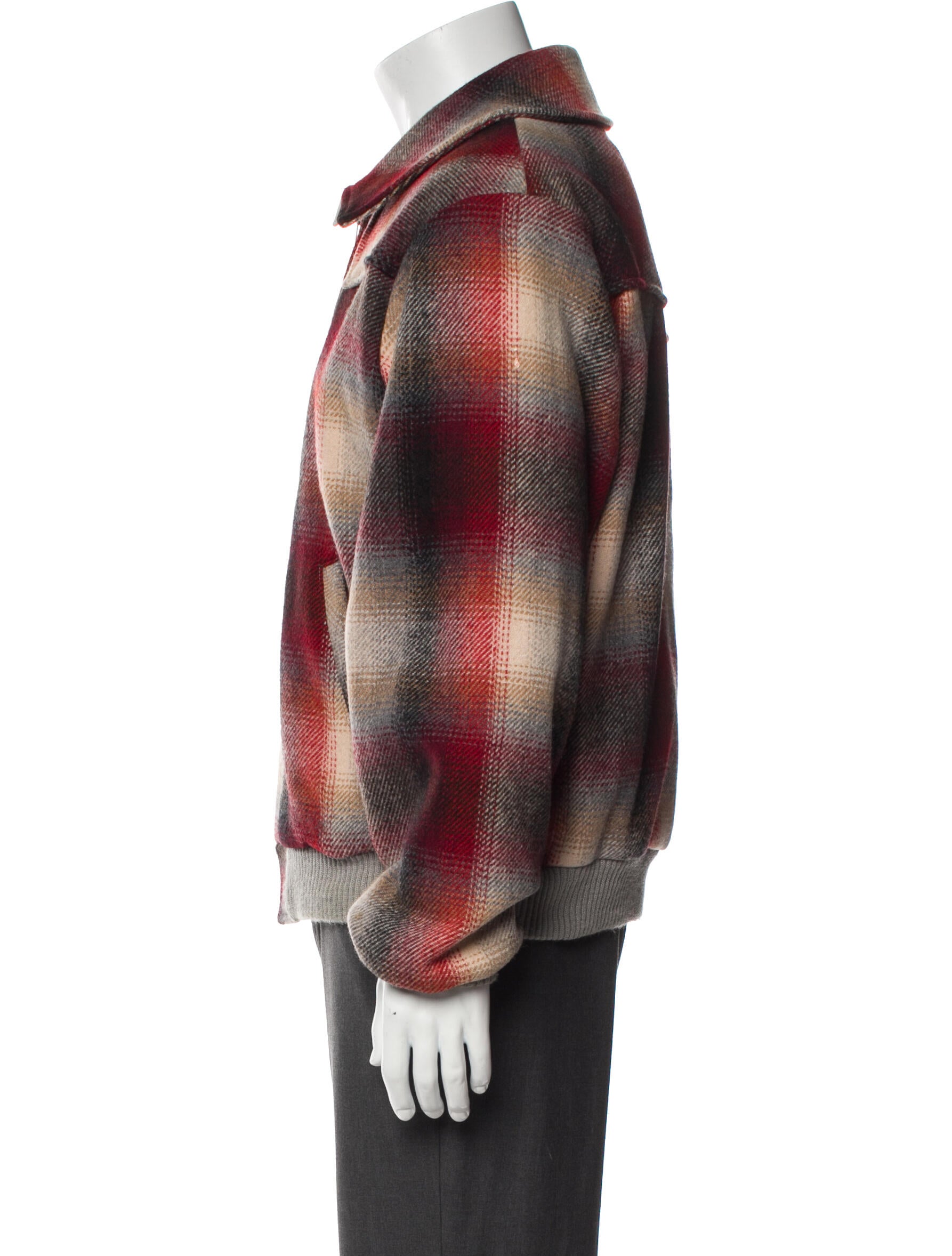 Pendleton Virgin Wool Printed Moto Jacket