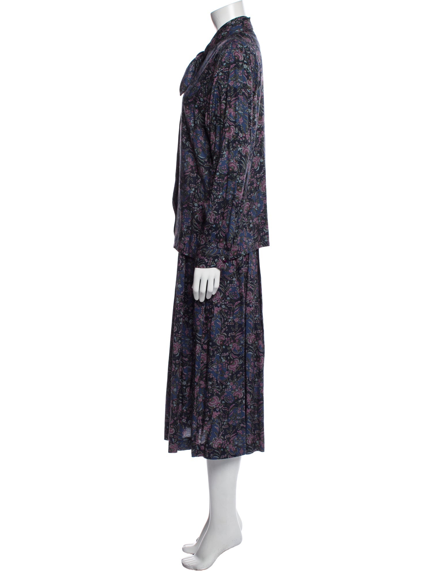 Pendleton Paisley Print Skirt Set