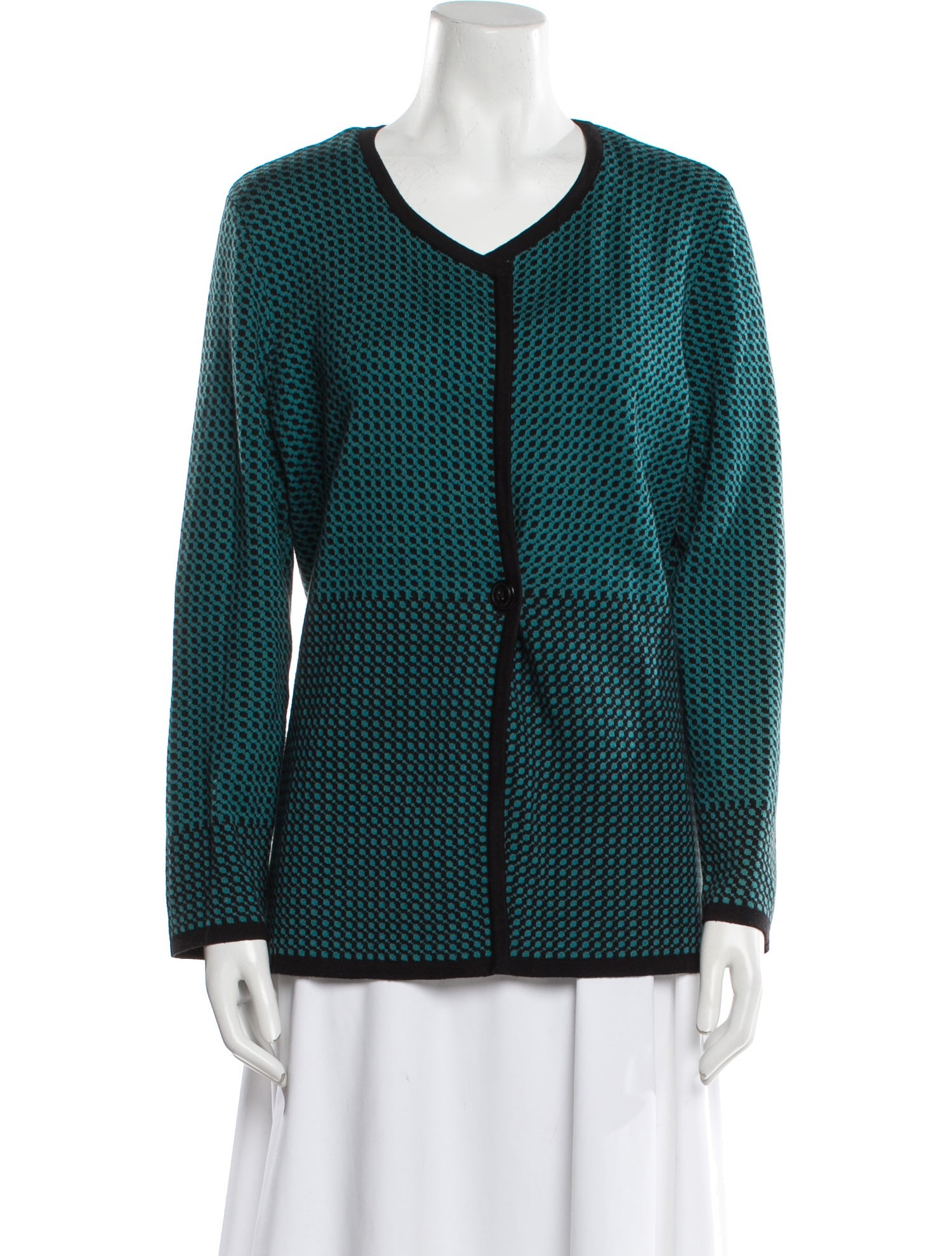 Pendleton Printed V-Neck Sweater