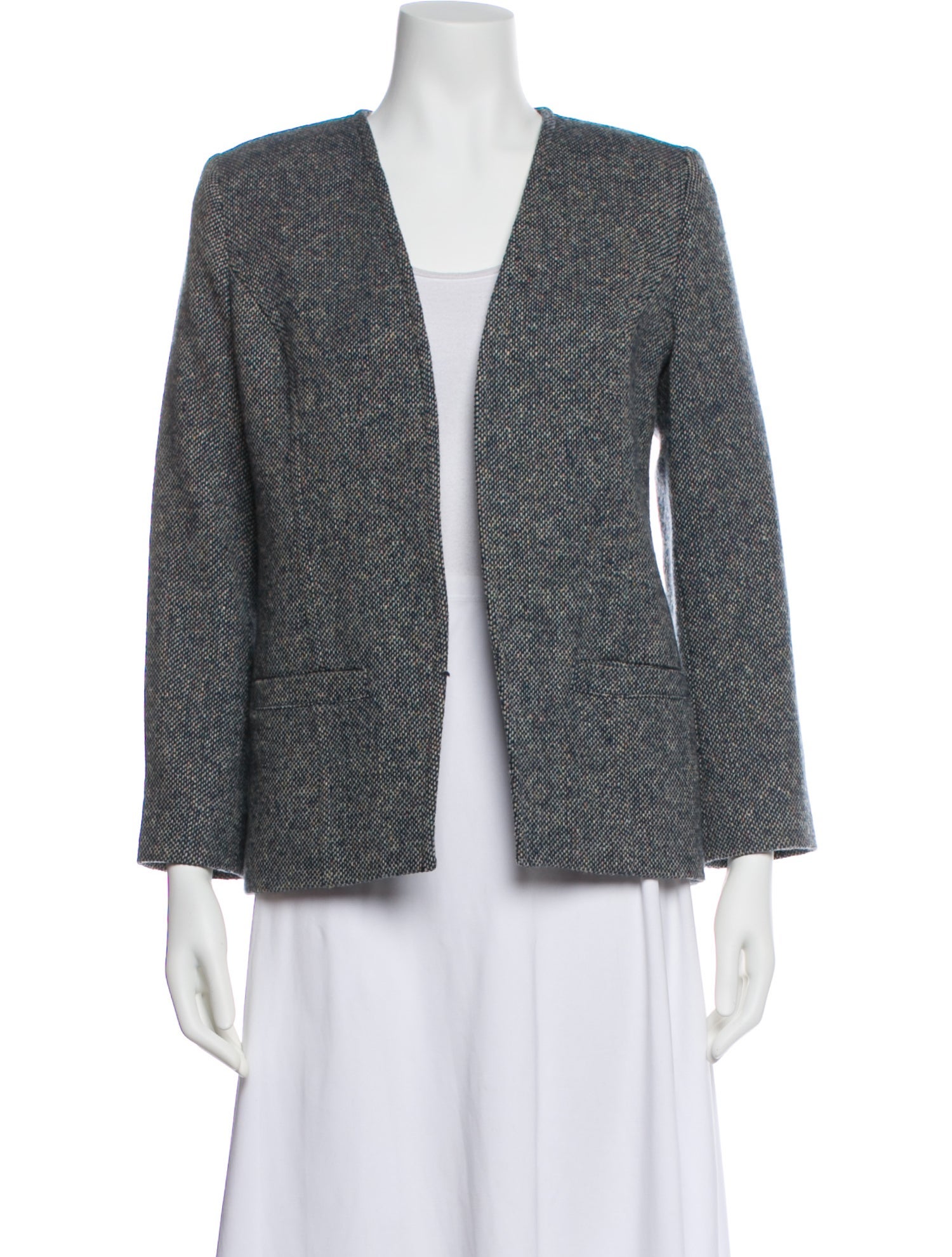 Pendleton Virgin Wool Tweed Pattern Evening Jacket