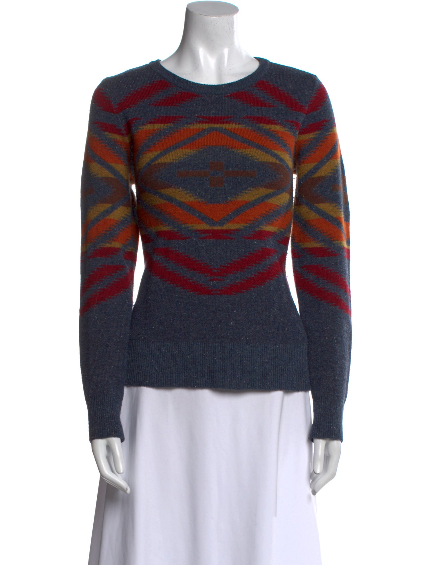 Pendleton Lambswool Printed Sweater