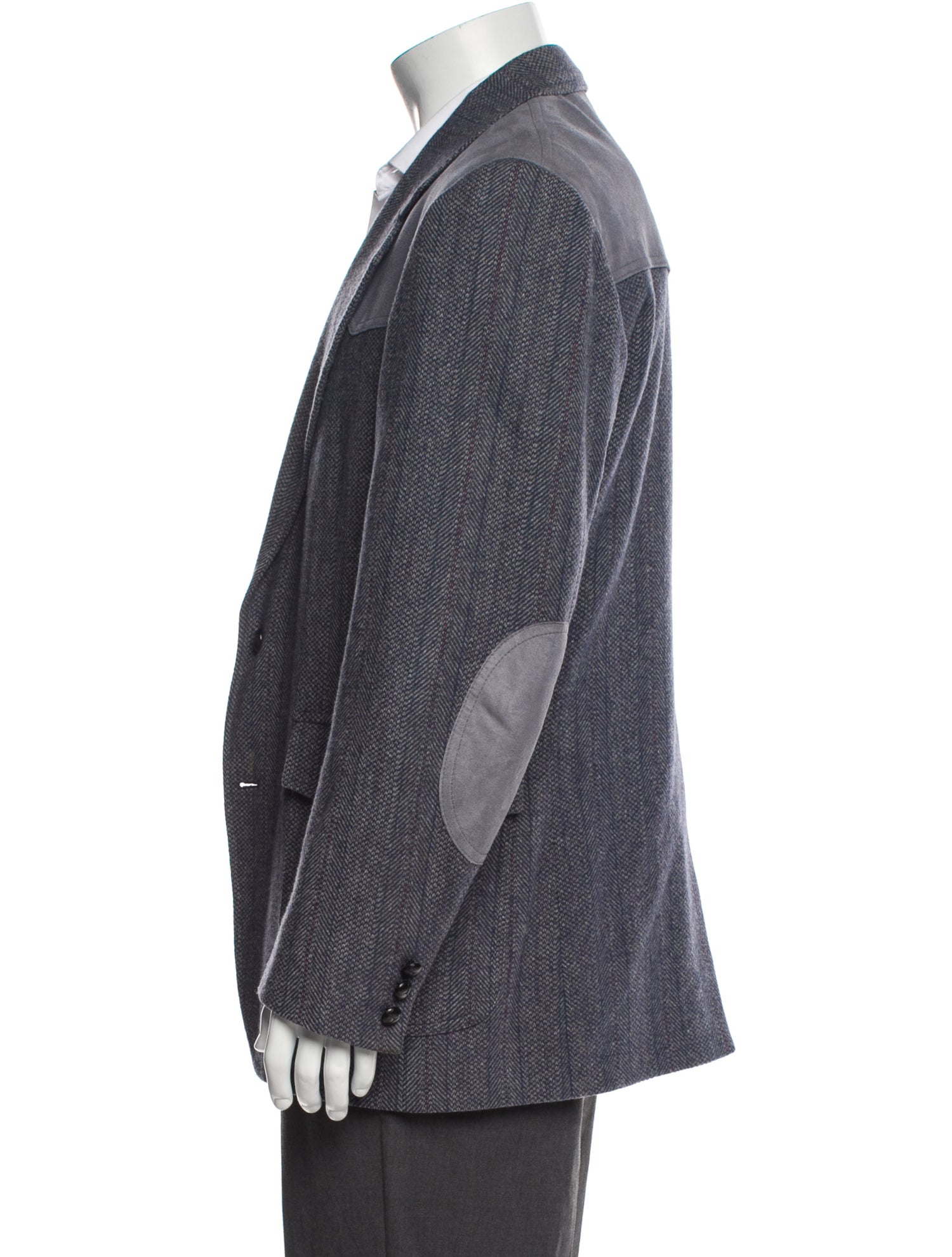 Pendleton Virgin Wool Tweed Pattern Blazer