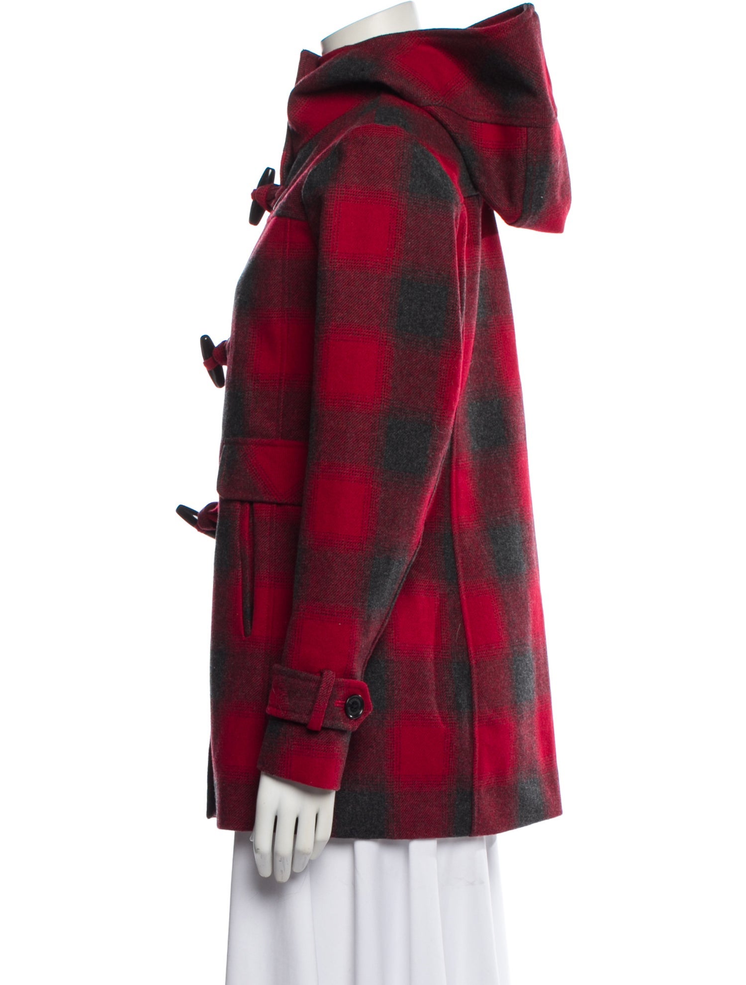 Pendleton Wool Plaid Print Utility Jacket