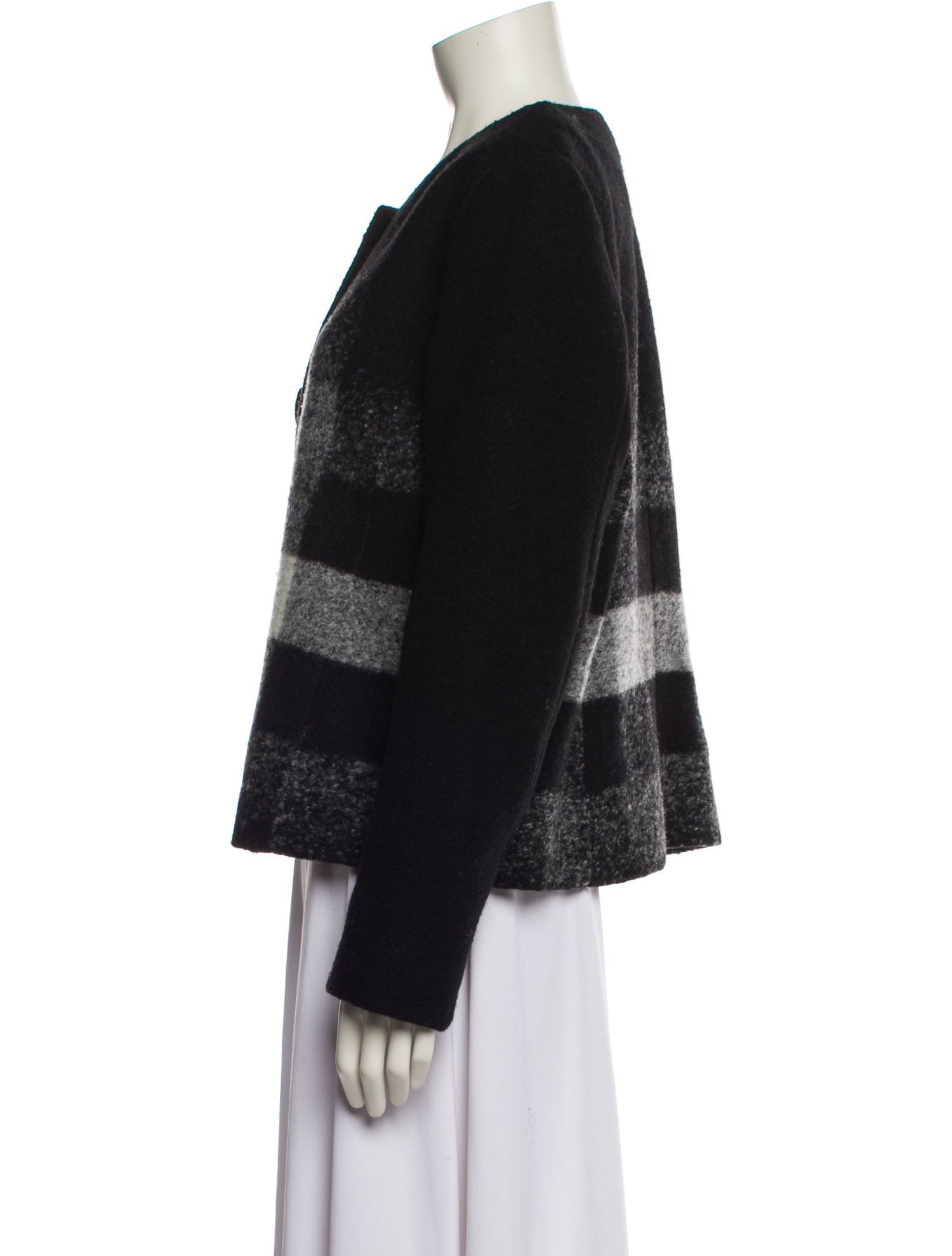 Pendleton Wool Plaid Print Jacket